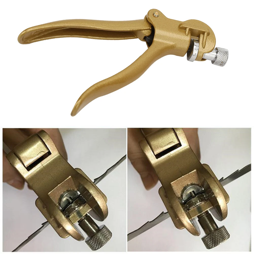 

Zinc Alloy Copper Alloy Saw Set Pliers Hand Saw Blade Teeth Clips Setting Tools Set Plier Sturdy Copper Woodworking Tools#38