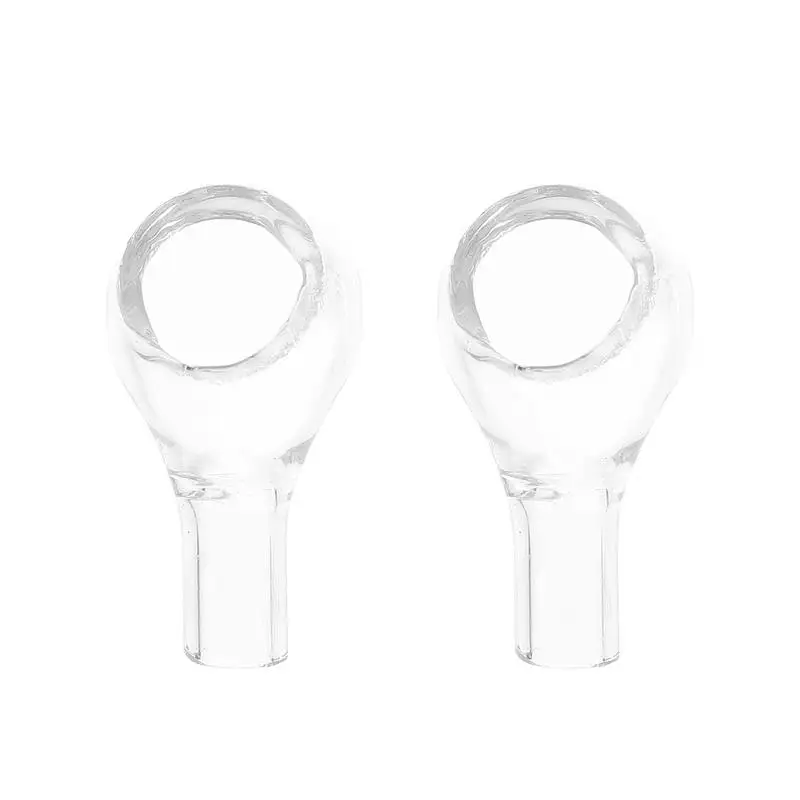 

2pcs Transparent Glass Weighing Boat Weighing Funnel Set Round Weighing Boat