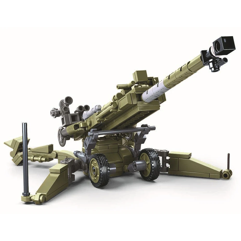 2 мировая война армейский Солдат модель M777 ультралегкое поле артиллерия