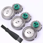 Сменные бритвенные головки HQ64 для Philips Norelco AT750, AT890, PT860, PT866, AT798, PT721, PT722, PT720, PT725, 3 шт.