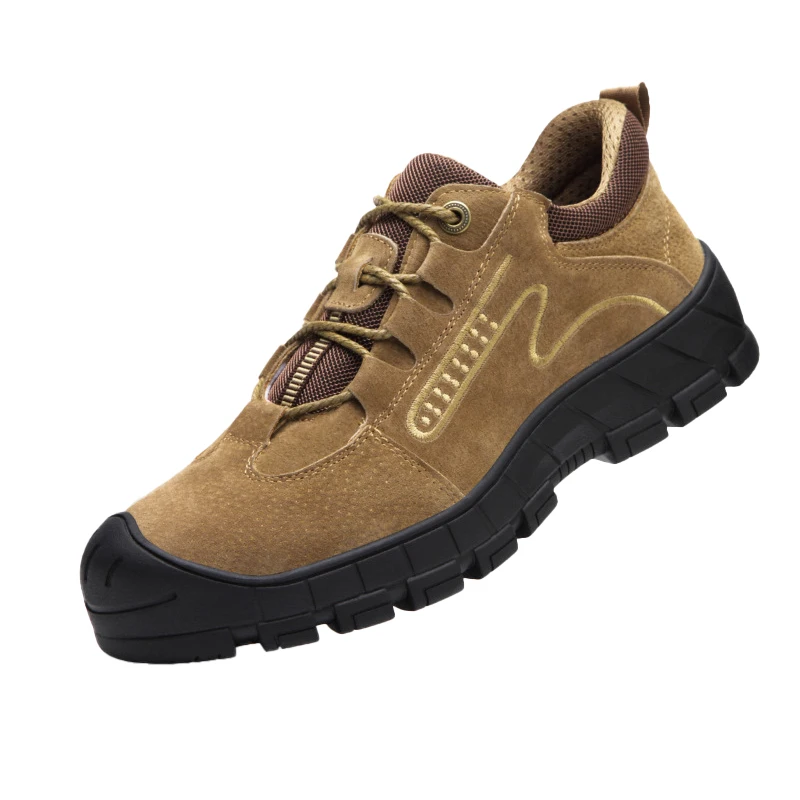 

Labor Protection Shoes Men's Steel Head Anti Smashing Anti Stabbing Wear Resistant Work Shoes Safety Protection Man Shoes