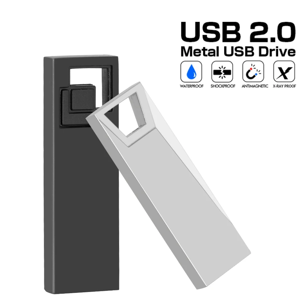 

Fashion Pen Drive 4gb 8gb usb Flash Drives Pendrive 16gb 32GB 64GB 128GB Usb Memory Stick Metal pendrive usb disk Free shipping