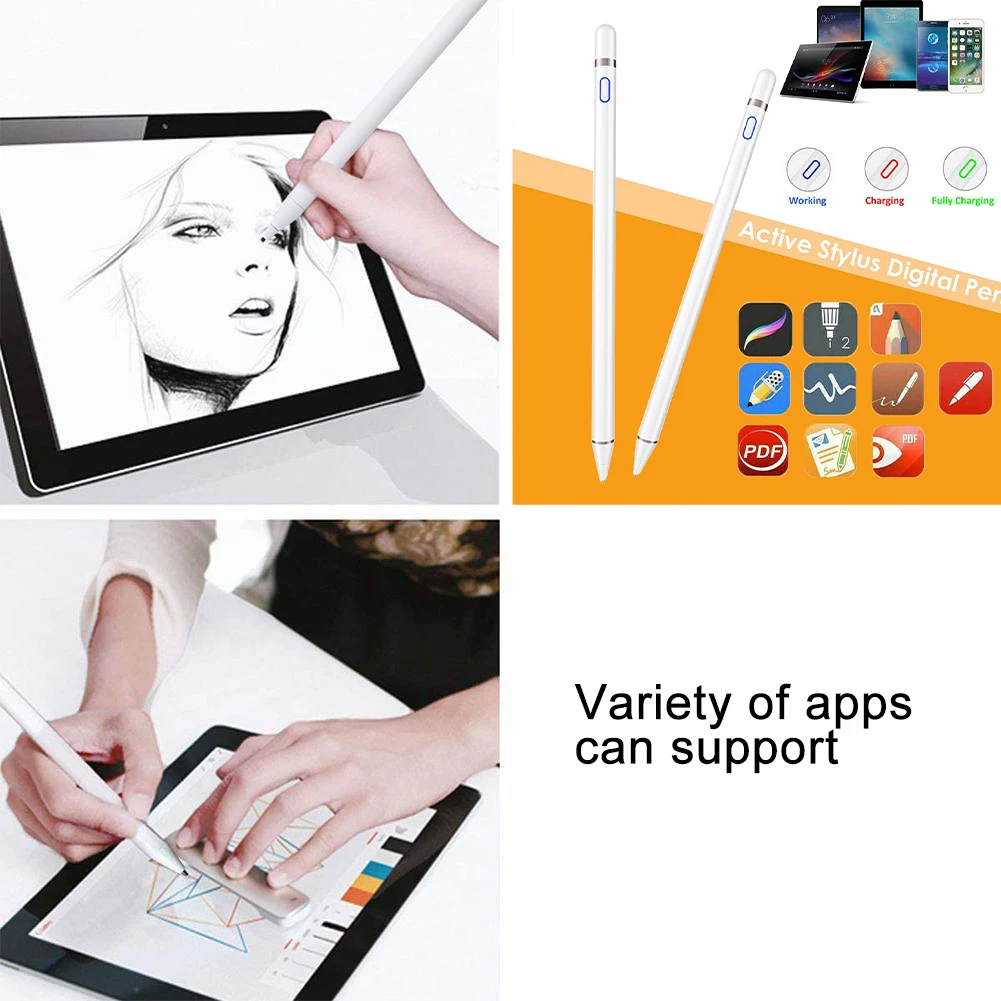 

Stylus Pencil For Apple IPad Android Touch Screen Pen Universal Capacitive Stylus Pen Universa Smart Pen Touch Screen Pen