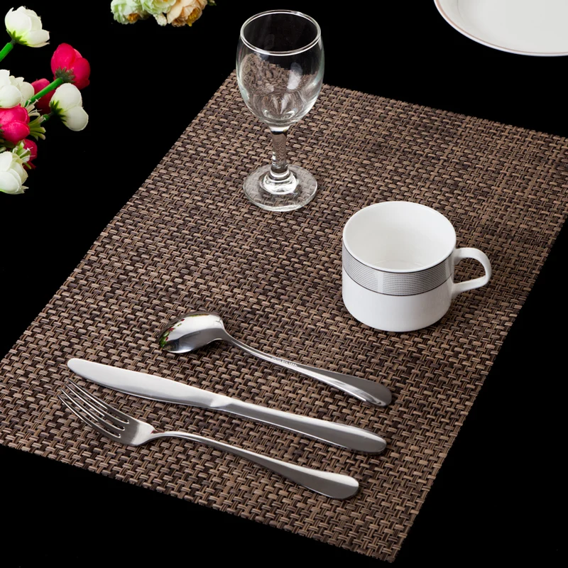 

Thickened Mat, Western Mat, Table Cloth, European Heat Insulation Pad, Non-slip Pad, Household Nordic Table Mat