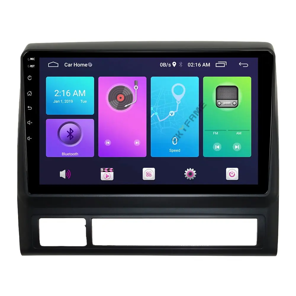 Для TOYOTA Tacoma/HILUX USA 2005-2014 автомобильные аксессуары Android мультимедийный плеер радио 9