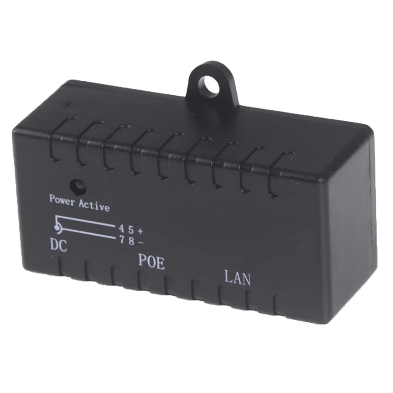 

12V - 48V POE Injector Power Splitter for IP Camera POE Adapter Module Accessories VoIP Phone Netwrok AP device