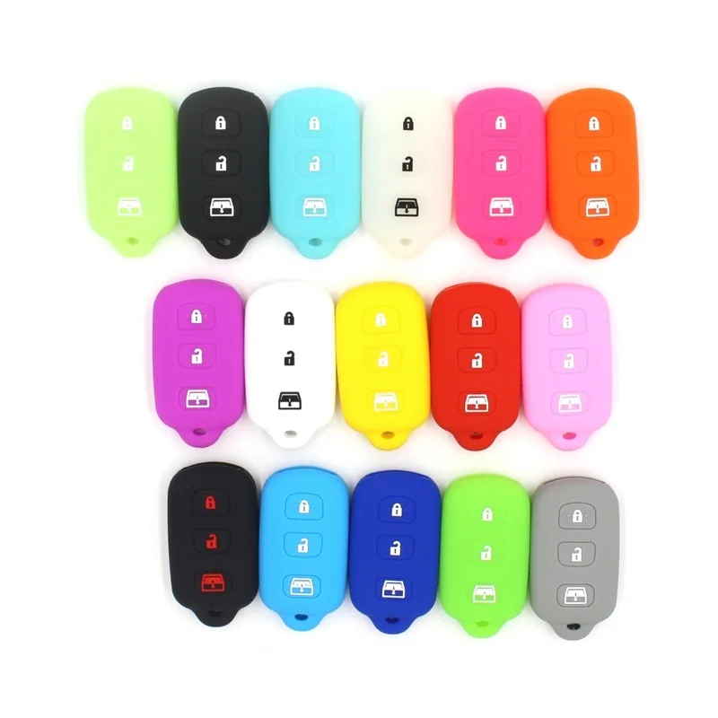 4 кнопки мягкий силиконовый дистанционный смарт-ключ для автомобиля чехол брелок