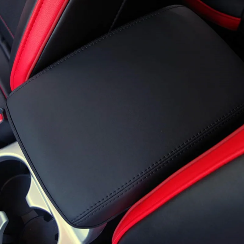 Чехол на подлокотник для Mazda CX 5 2019 2018 2017 черный стежок автомобильный коробка в