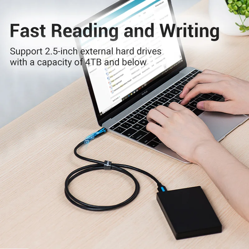 Vention USB 3.0 Type C к Micro B кабельный разъем для SSD HDD внешний жесткий диск смартфон MacBook PC