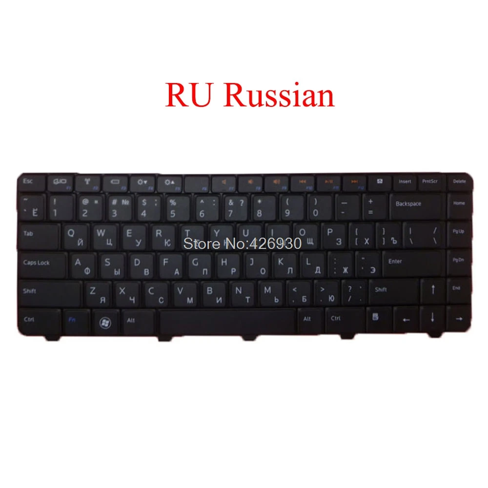 

RU GR SK TR Keyboard For DELL For Inspiron 13 N3010 14 M4010 N4020 N4030 14R N4010 15 N5030 M5030 German Slovakian Turkish new