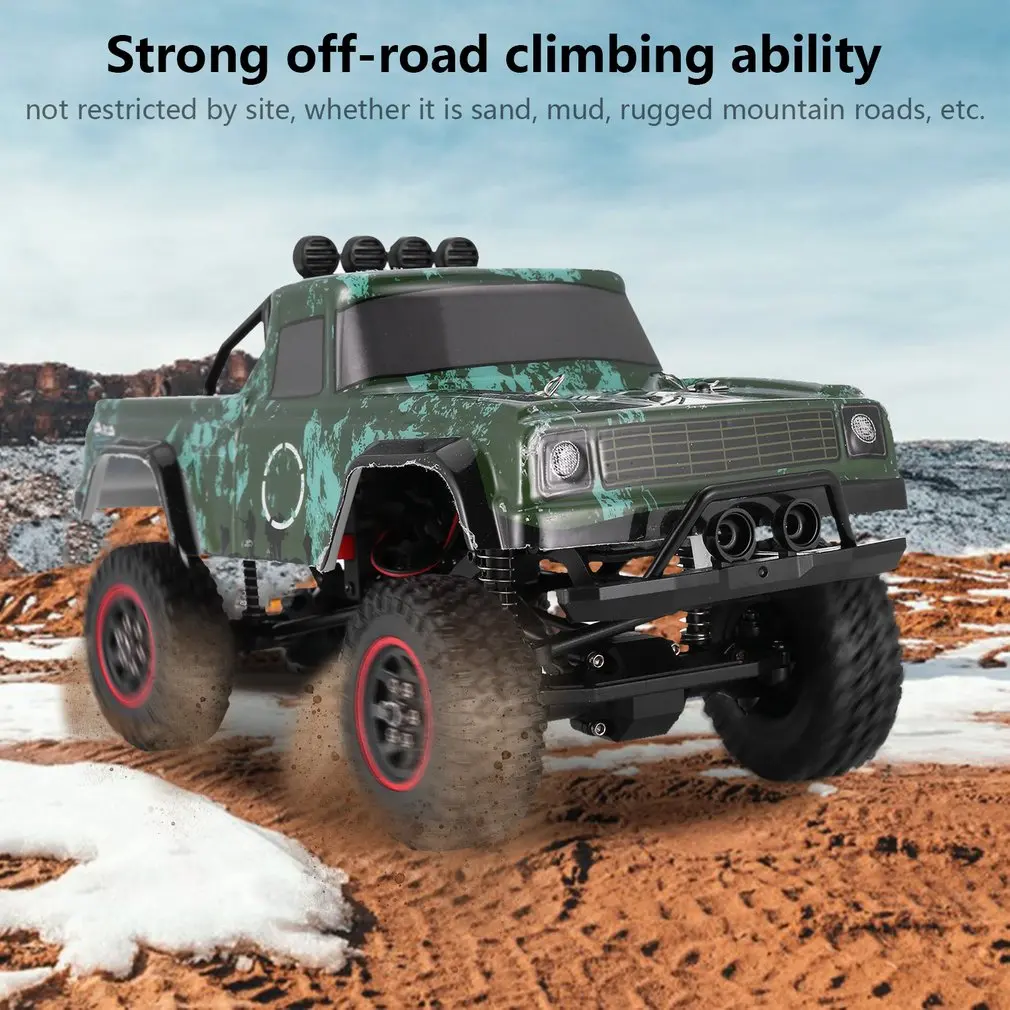 

2021 New Arrival AX-8801 2.4G 1:18 Scale RTR RC Rock Crawler Car Off Road Climbing RC Vehicle Truck Remote Control RC Car Toy