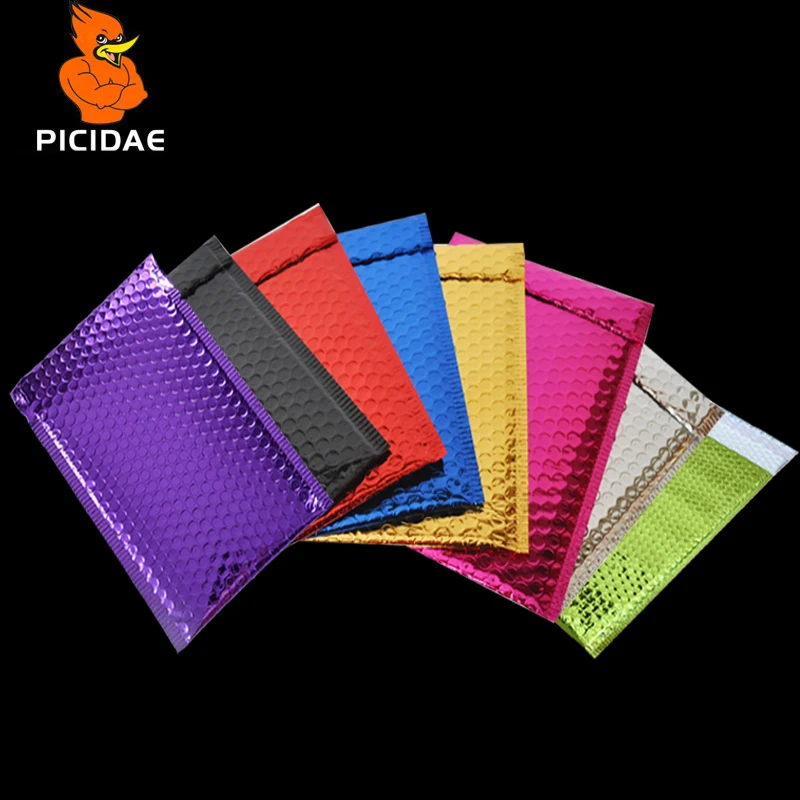 Пузырь Алюминиевая фольга цвет антистатическая Mailer Золото Серебро Роза Красная