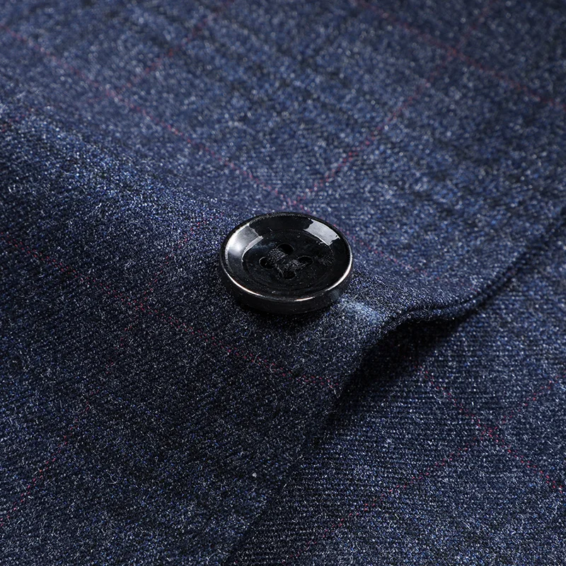 BATMO 2020 Новое поступление весенний клетчатый Повседневный Серый блейзер для