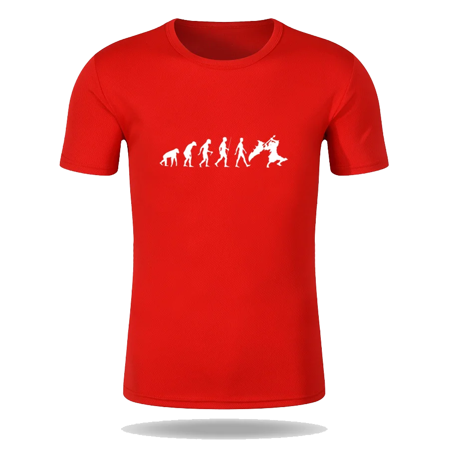 

Custom Summer Men Women Monster Hunter Evolution Quick Dry T-shirt 100% Polyester Couple Style Round Neck Jogging T-shirt