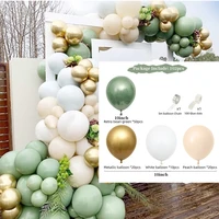 102pcsset avocado birthday balloon garland arch kit party foil metal balon weding baby shower birthday party decor kids adults