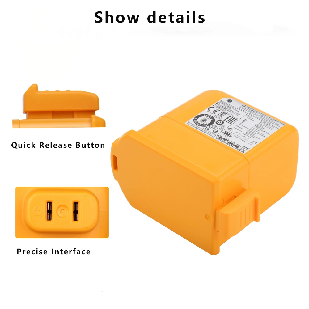 Replacement Battery EAC63758601 For LG Cord Zero A9 Ultimate A9MASTER2X A9PETNBED A9M A9PETNBED2X A9MULTI A9MULTI2X | Электроника