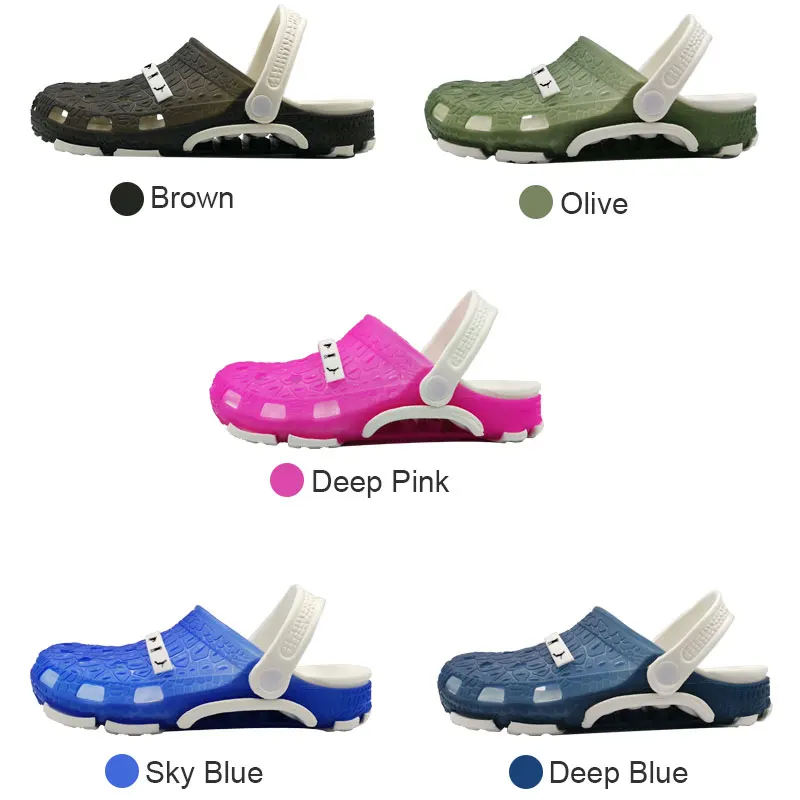 Adidase/мужские баскетбольные сандалии мягкая обувь из ПВХ Массажная Buty Sandalias Croks