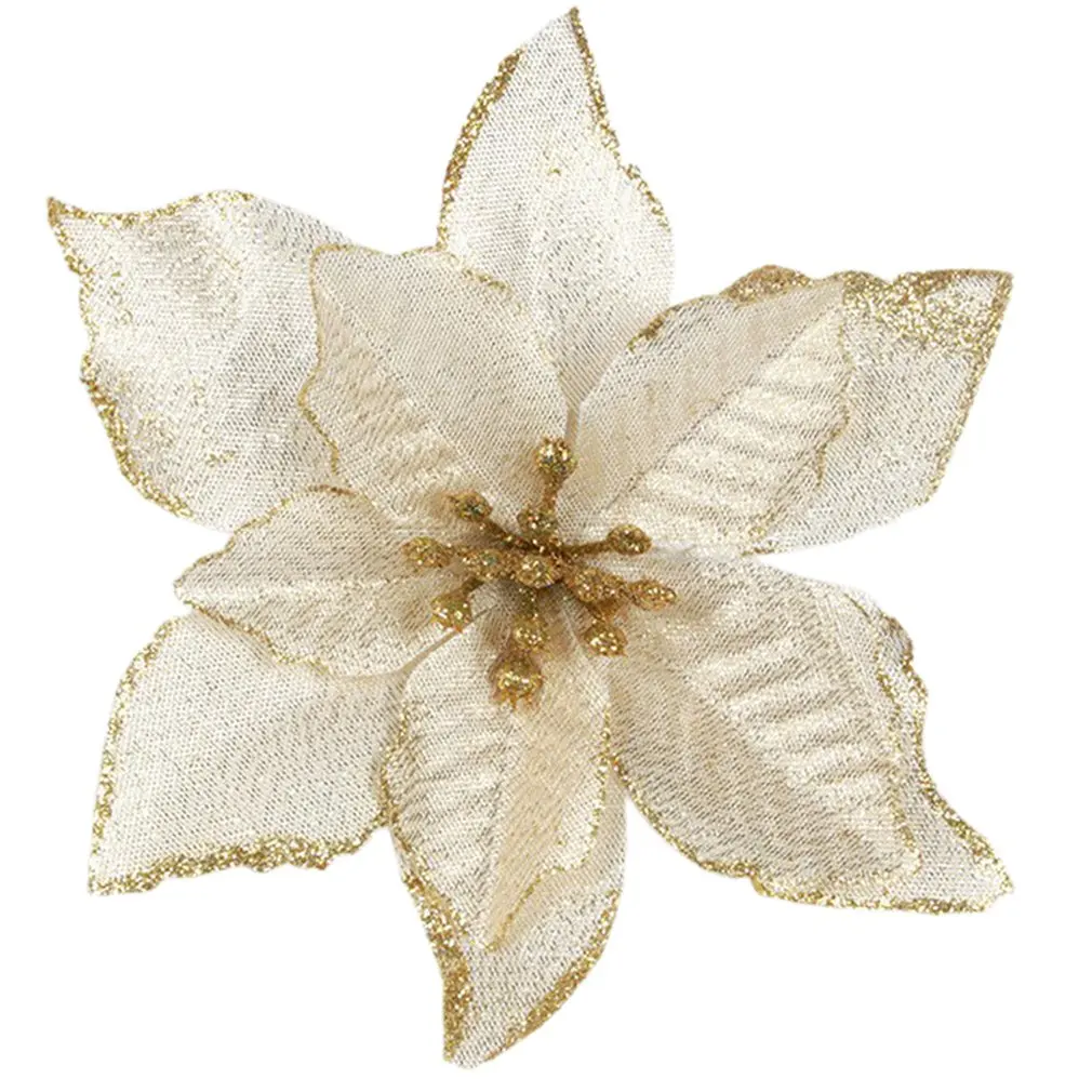 

Simulation Flower Christmas Flower Simulation Flower Tree Garland Ornament Christmas Decoration Fake Flower