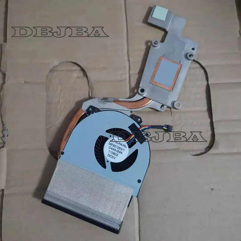 Новый охлаждающий вентилятор с радиатором для Dell Latitude E6530 MF60120V1-C440-G9A 02MK5J CN-02MK5J-60362