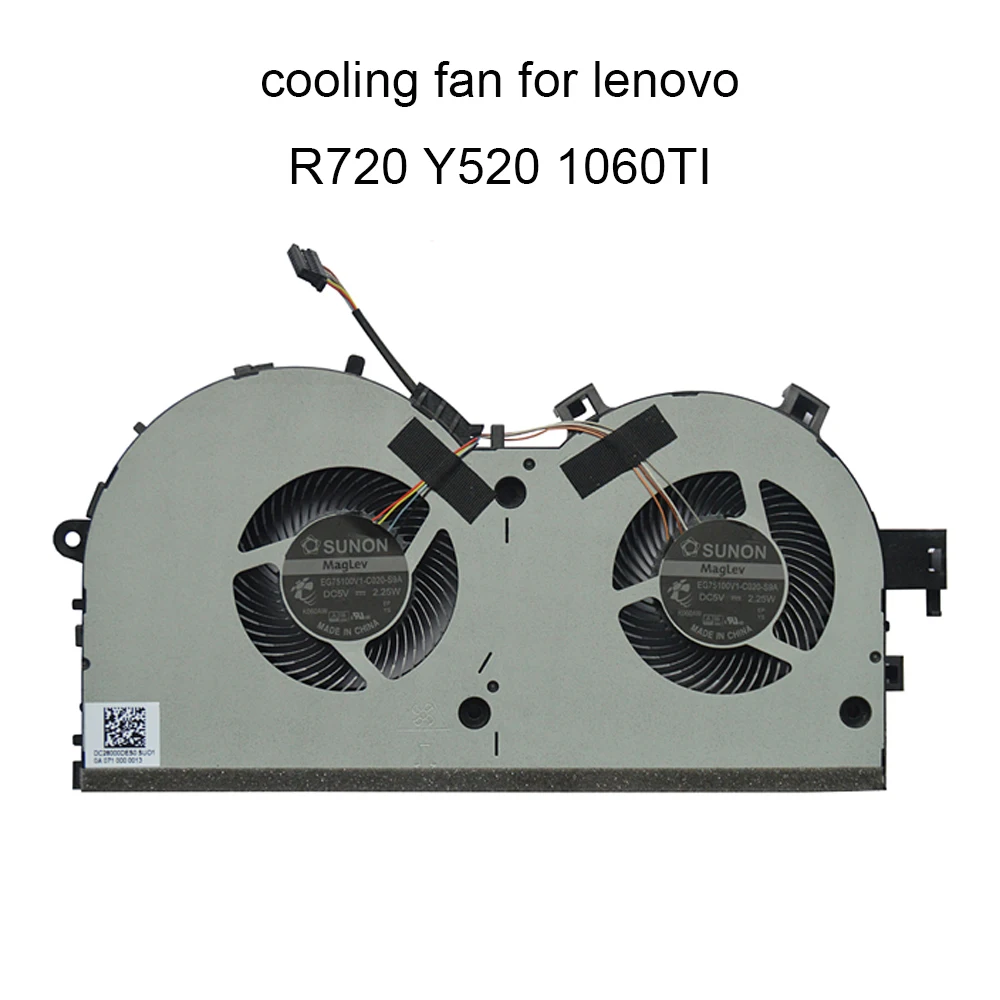 

Computer Fans For Lenovo Legion R720 15IKBN Y520 15IKBA Y520-15IKBM CPU Cooling Fan Cooler Radiato 1060TI EG75100V1 C020 S9A New