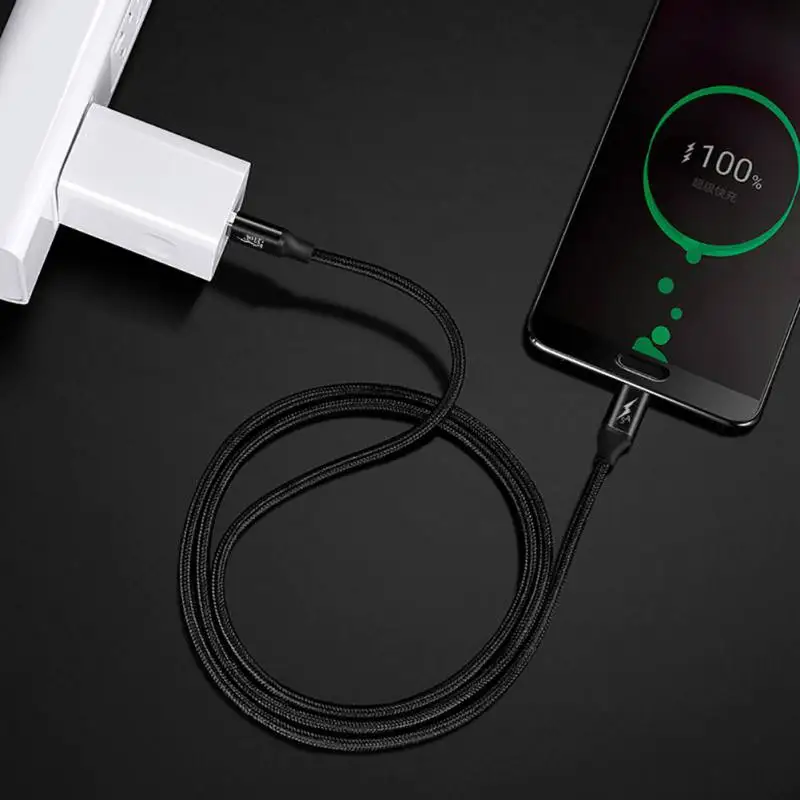 1,5 м Рециркулирующий кабель для зарядного устройства Ремонтопригодный USB кабель для синхронизации данных и зарядки 4A кабель для быстрой зарядки для TypeC