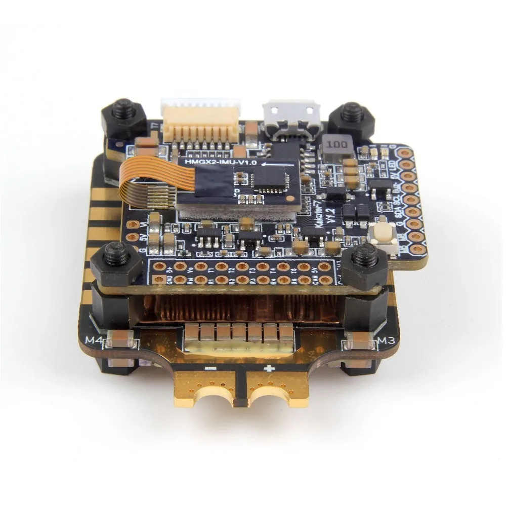 Holybro Kakute F7 Контроллер полета + Tekko32 35A 4 в 1 Blheli 32 3 6S бесщеточный ESC для