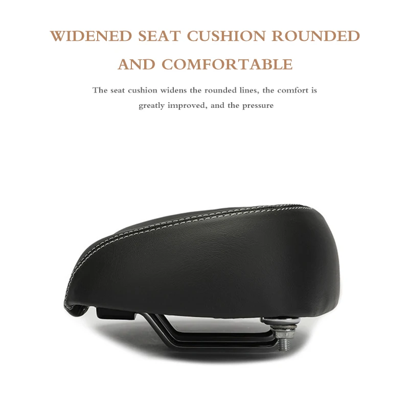 Мягкое утолщенное сиденье для горного велосипеда широкое большое дышащее