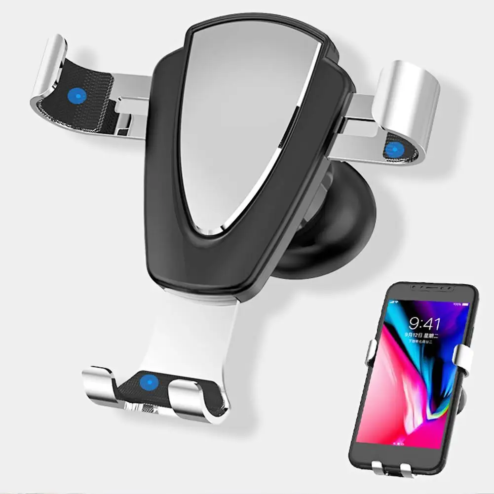

50% HOT SALES Universal Adjustable Car Air Vent Mount Gravity Mobile Phone Holder Bracket GPS Support For iPhone Samsung Huawei