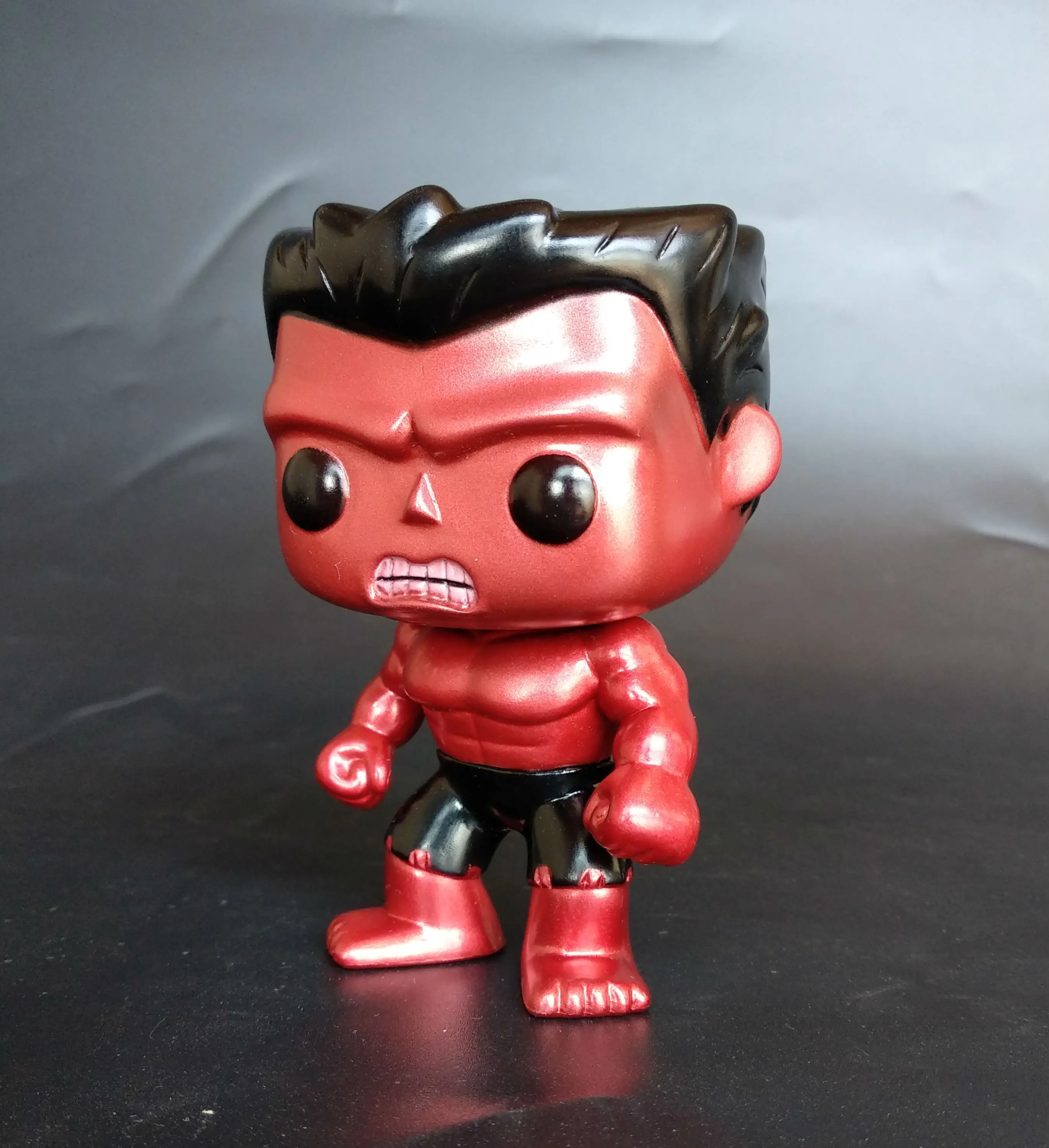 Оригинальная Поп виниловая фигурка металлический Красный Халк 2013 SDCC игрушка