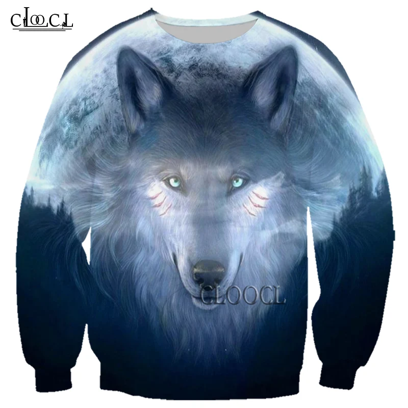 

HX Newest Popular Animal Wolf 3D Print Men Hoodie Harajuku Fashion Sweatshirt Unisex Fsahion Zipper Pullover Drop Shipping