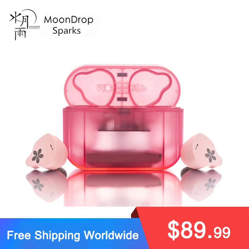 

MoonDrop Sparks TWS Earphone True Wireless Stereo Headset Bluetooth 5.2 Dynamic Earbuds