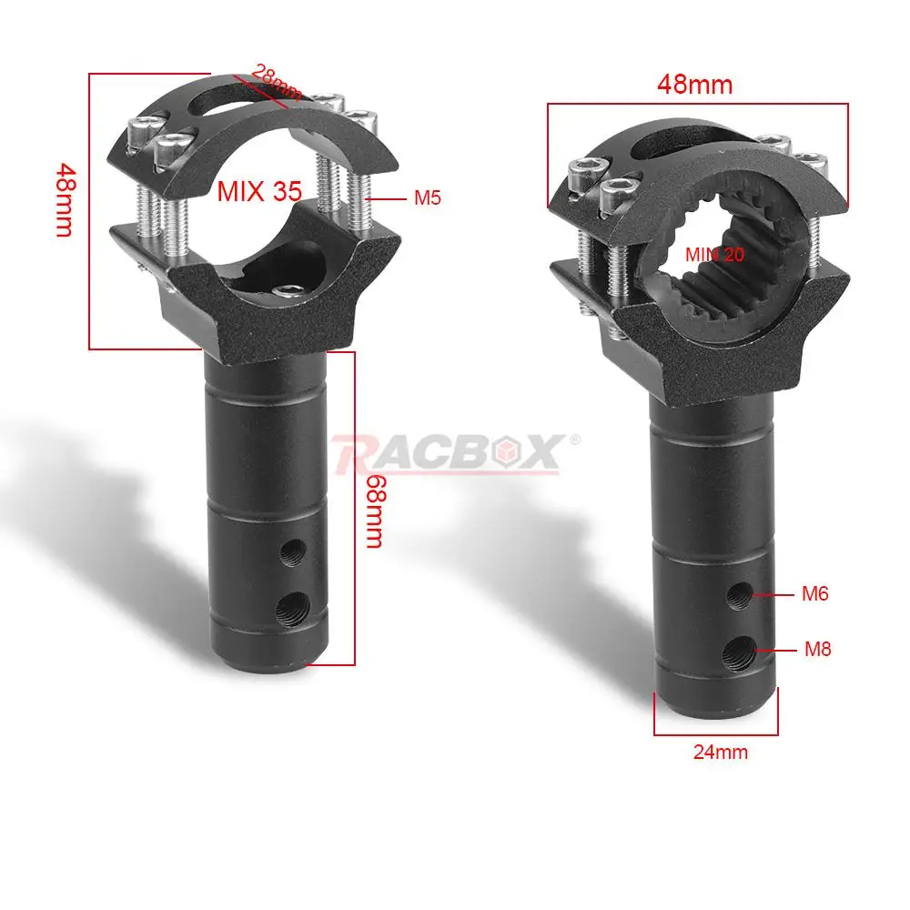 Кронштейн для вилки мотоцикла проекционный зажим светодиодный светильник