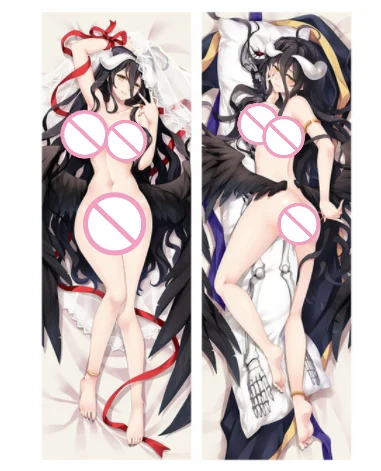 Новый аниме Fate Xoverlordes Albedo Наволочки Dakimakura Чехол Сексуальная девушка 3D