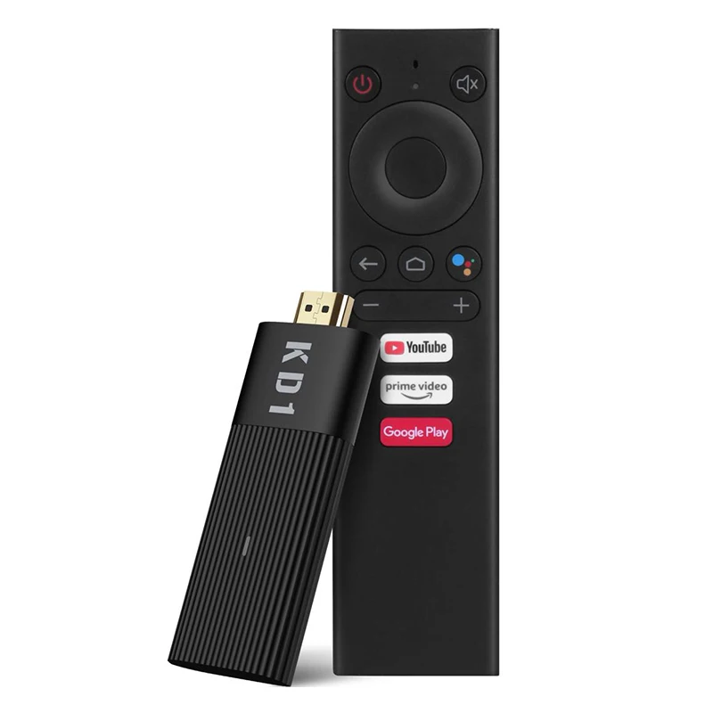 

Mecool KD1 TV Stick OS Android 10 2GB 16GB Smart TV Dongle Amlogic S905Y2 2.4G/5G WiFi BT4.2 4K HDR10