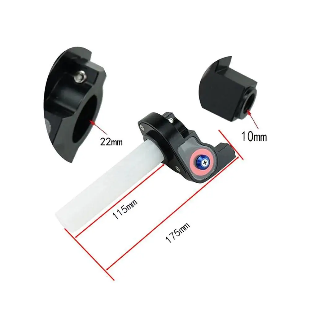 

Racing Handle Grip Motorcycle with 1/4 Quick Turn Throttle Dirt Pit Bike Motocross 7/8" Handlebar Hand Grips For KTM CRF