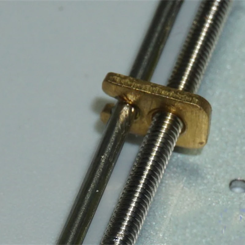 Микро 10 мм 2-фазный 4-проводной шаговый двигатель точный линейный винтовой