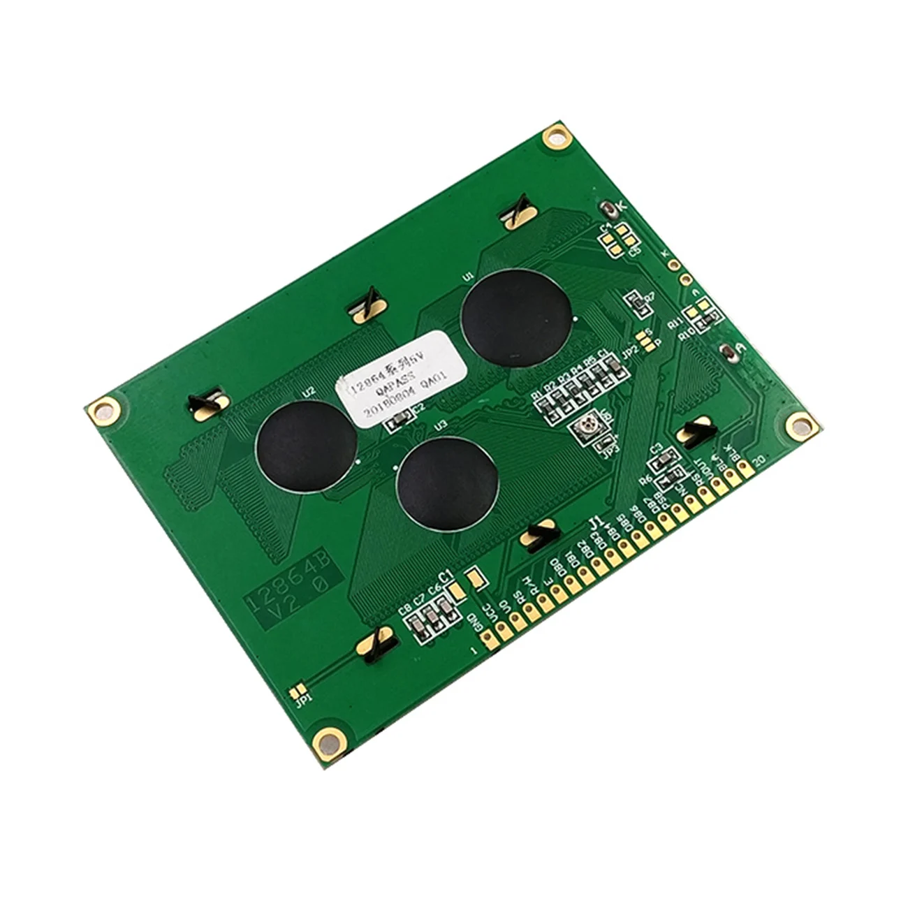 128*64 точки желто-зеленый/Φ 5V синий экран 12864 LCD с подсветкой ST7920 параллельный порт