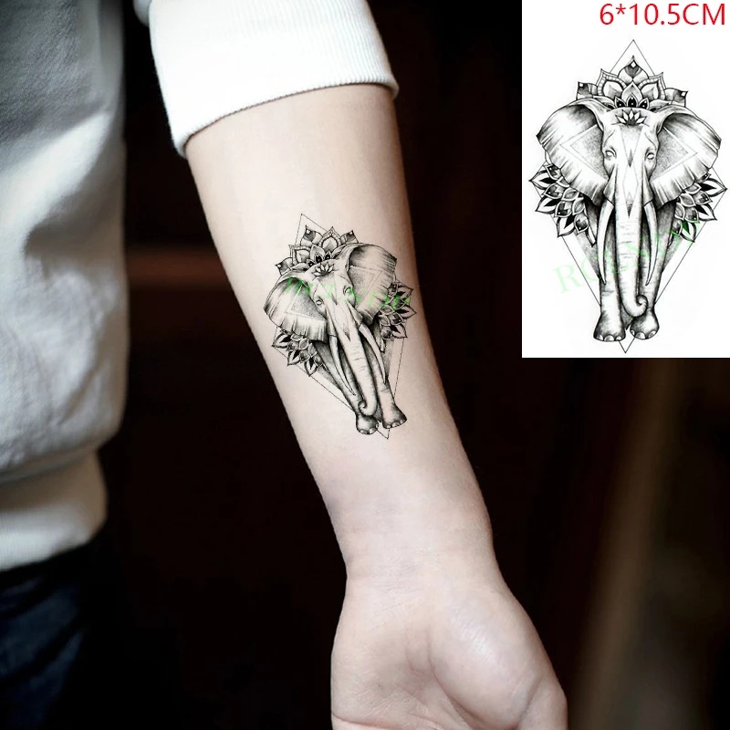 

Waterproof Temporary Tattoo Sticker Butterfly Moon Flower Small Size Body Art Flash Tattoo Fake Tattoo for Women Men