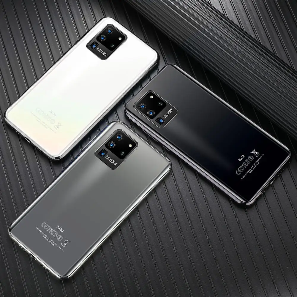 

6.7Inch S26U Cellphone Water Drops Screen Android10 8 256GB 5600mAh New MediaTek Global Version 10 Core 4G5G Phone Case