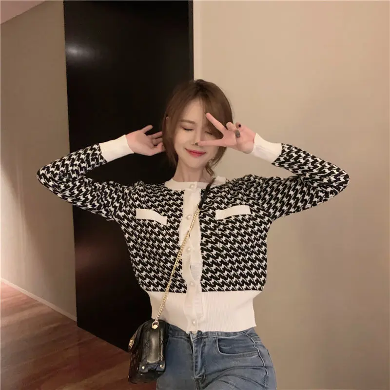 Женские свитера кардиган вязаный пальто зимняя верхняя одежда топы в западном