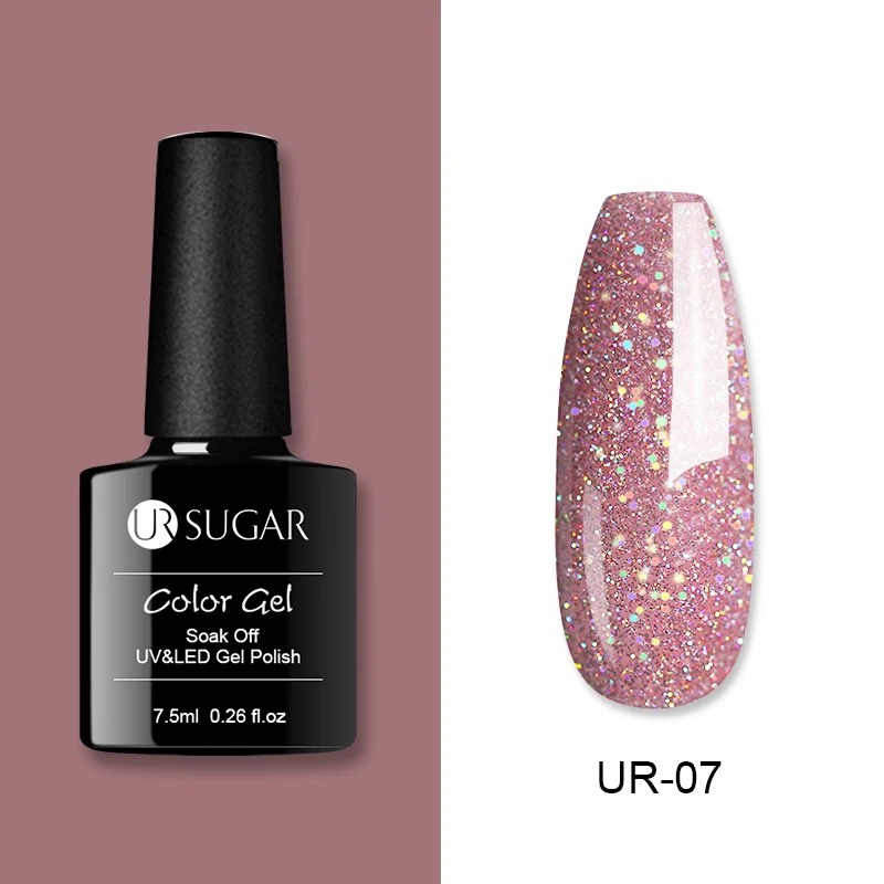 Неоновый Гель-лак для ногтей UR SUGAR 7 5 мл УФ-Гель-лак отмачиваемый Полупостоянный
