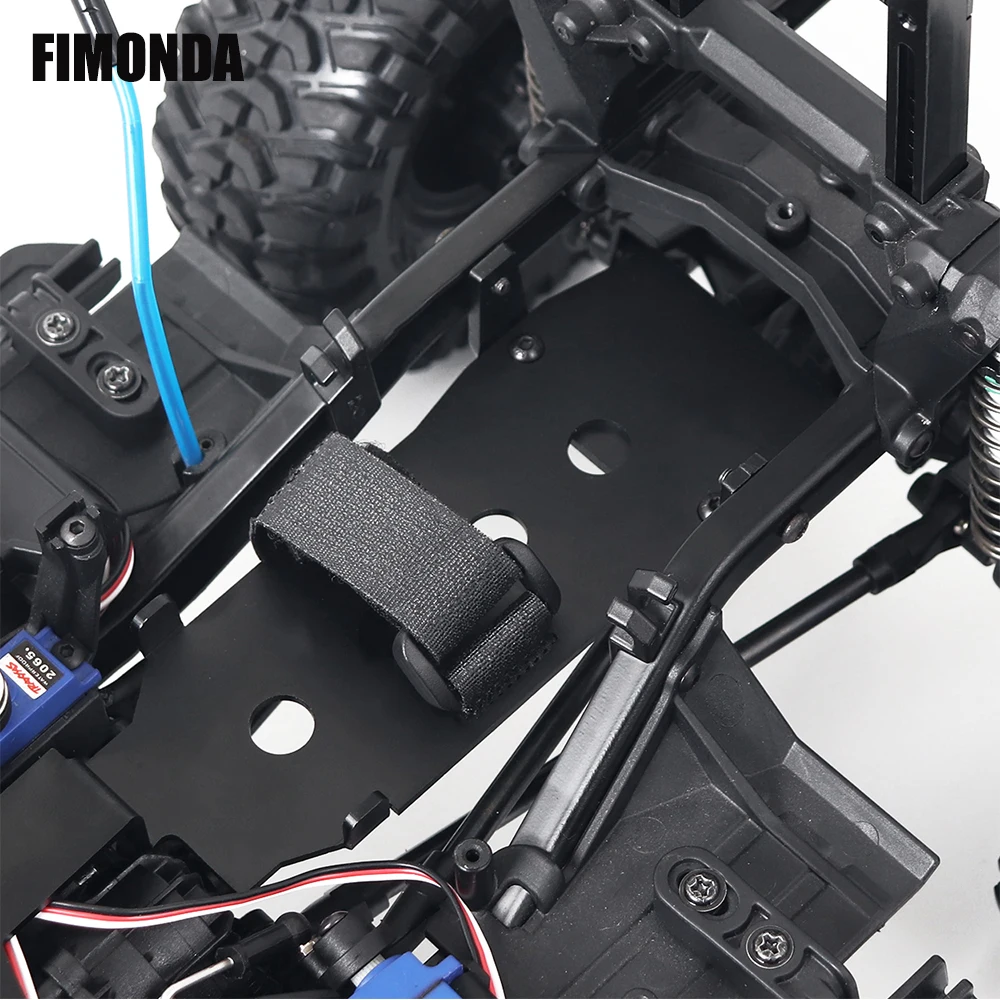 Металлический Лоток для аккумулятора LCG Монтажная пластина Lipo 1/10 RC Crawler Traxxas TRX-4 TRX4