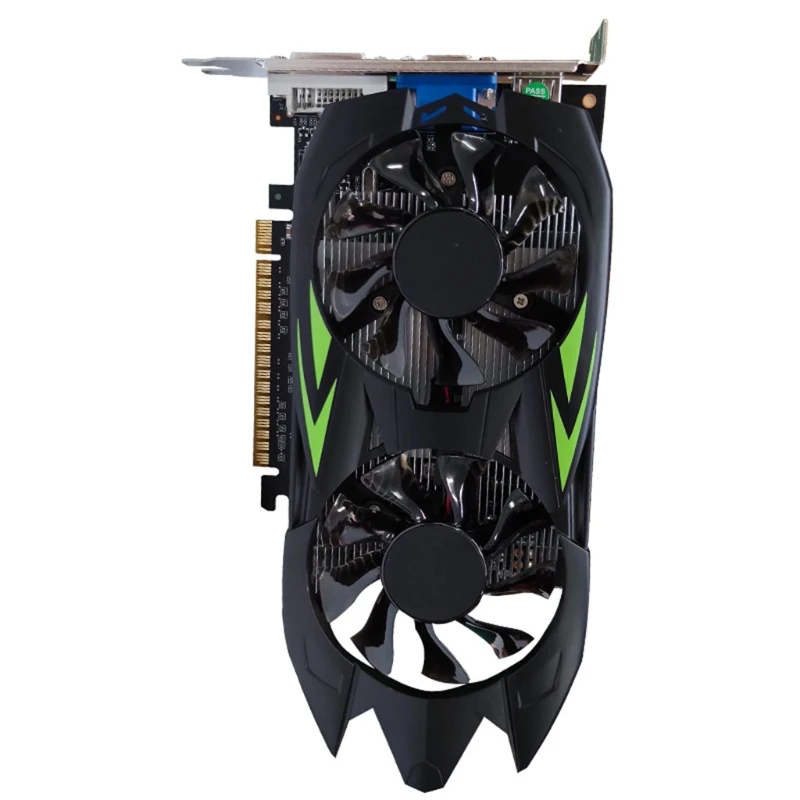 

Computer Graphic Card NVIDIA GTX 550Ti 1GB GDDR5 128 Bit PCIE 2.0 HDMI-Compatible DVI-D Interface W/ Twin Cooling Fan