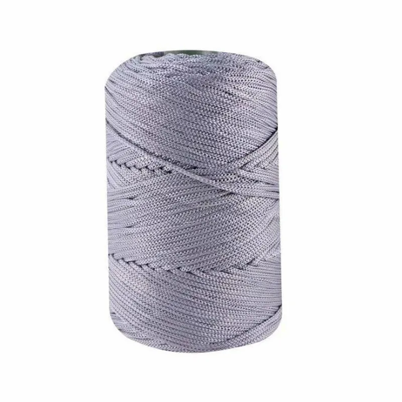 

PEMODOX 1PCS Twine Ice Silk Thread Barreled Hand-Knitted Knitted Hollow Thread Diy Crochet Bag Summer Hat Cushion Wool Ice Twine