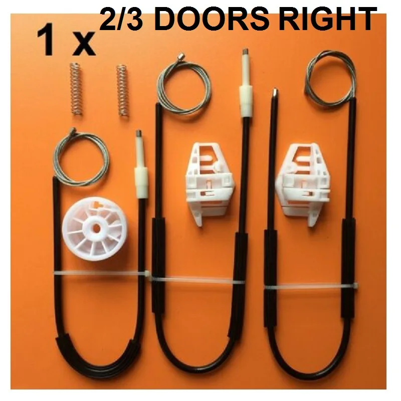 

FOR RENAULT MEGANE II 2/3 COUPE DOOR WINDOW REGULATOR REPAIR KIT FRONT-RIGHT 2002-2009