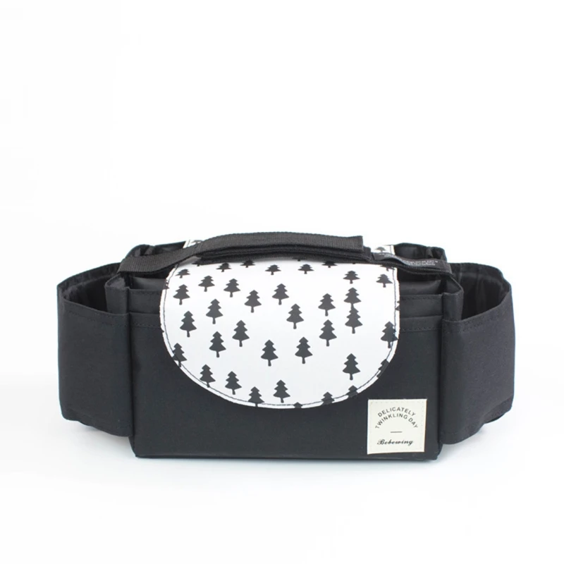 

Portable Mummy Bag Stroller Hanging Organizer for Diaper Clothes Towels Bottle