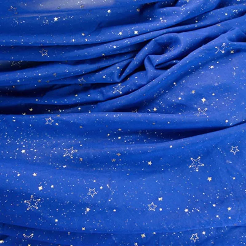 Красивая шифоновая бронзовая пентаграмма ткань сделай сам ручная работа