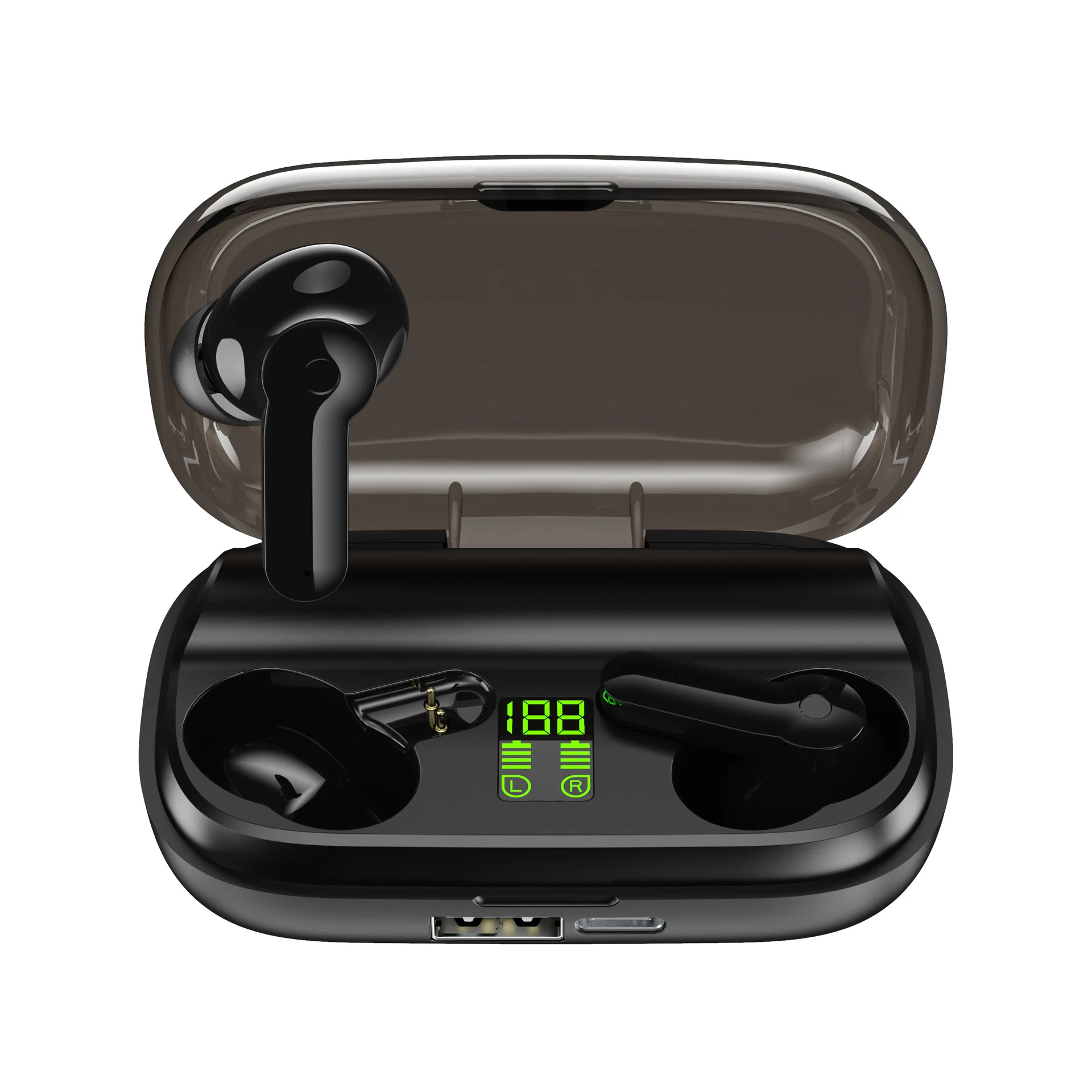 

XT-01 Bluetooth headset led 5.0 mobile power digital display, wireless earphone