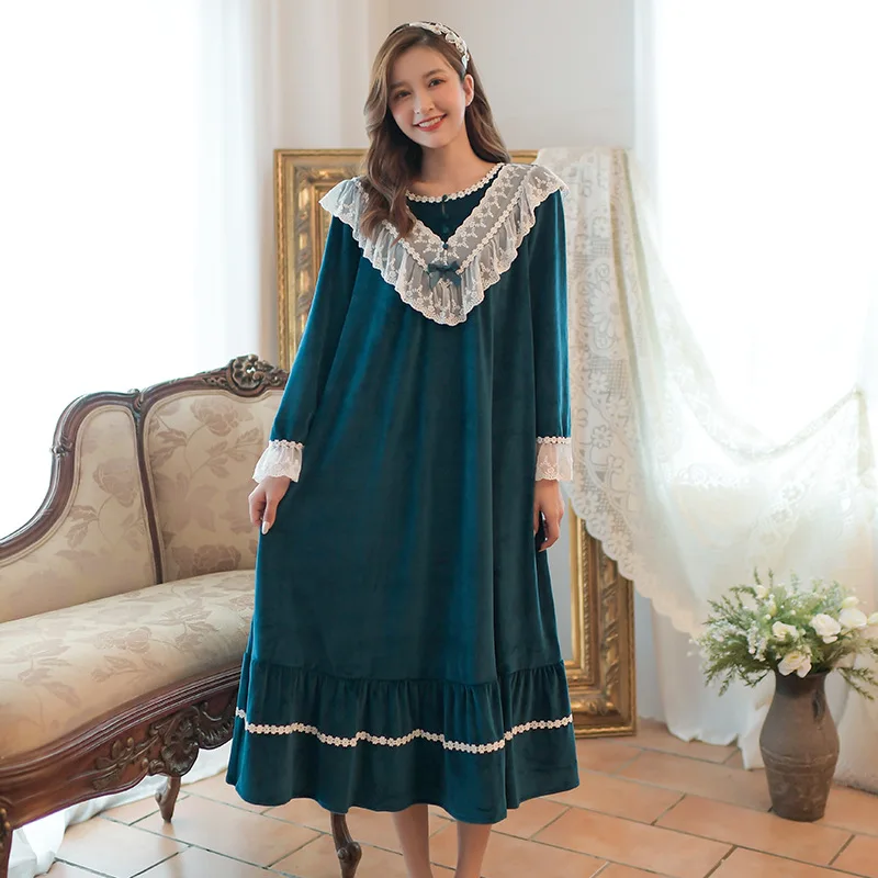 Осенне-зимняя утепленная милая и фланелевая Ночная рубашка в японском стиле