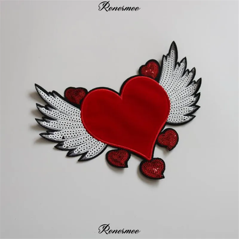1 шт. новые блестки красные наклейки в романтическом стиле украшение для пальто